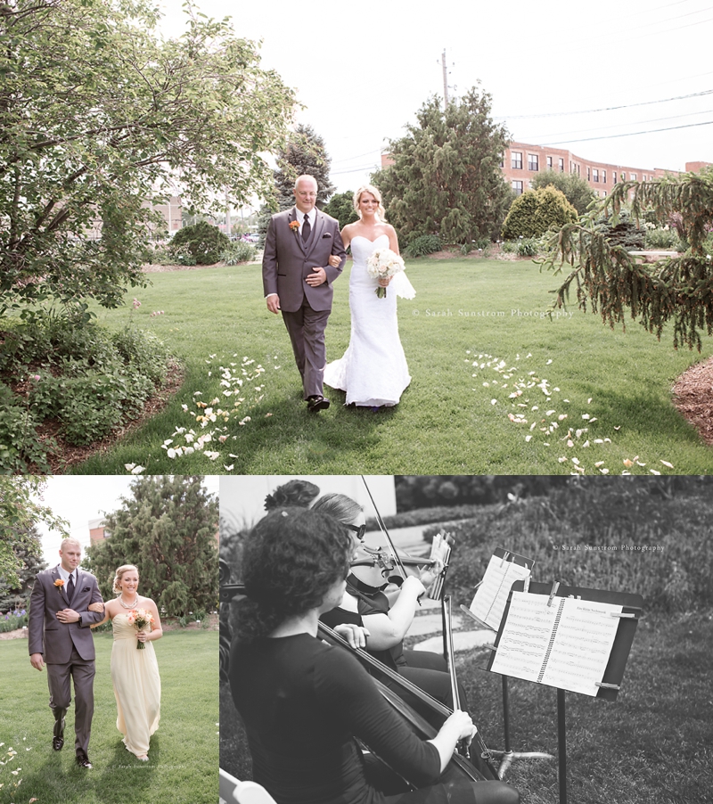 Quad City Botanical Center Wedding + Hotel Blackhawk Wedding Wesner