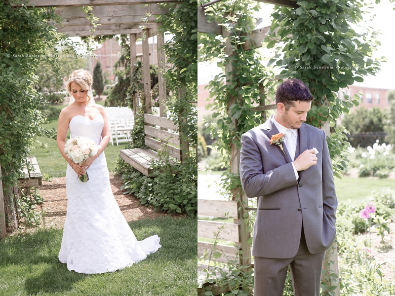 Quad City Botanical Center Wedding + Hotel Blackhawk Wedding Wesner