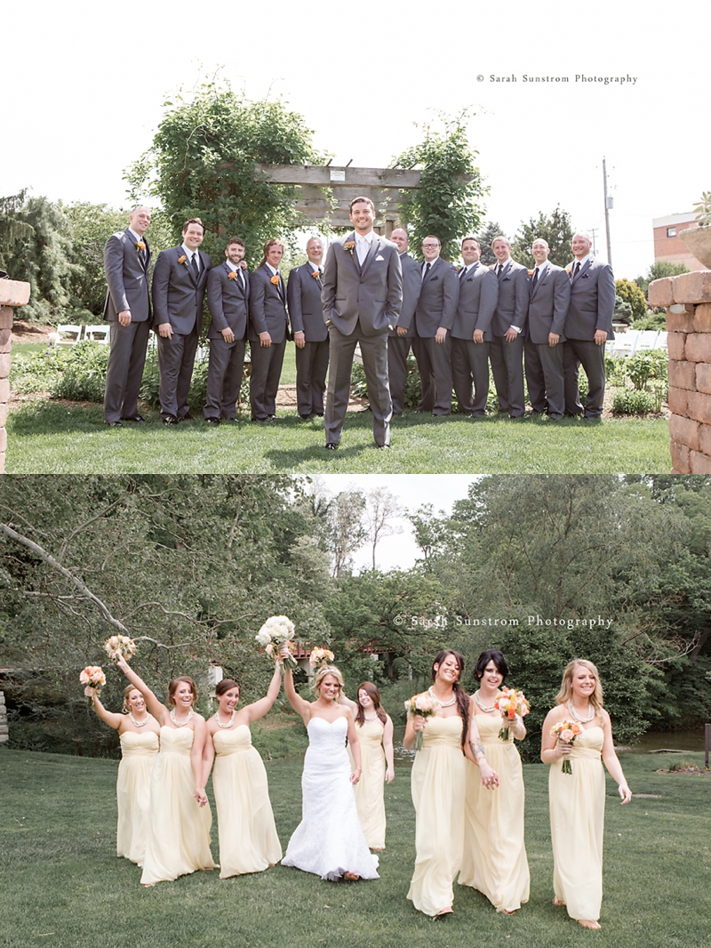 Quad City Botanical Center Wedding + Hotel Blackhawk Wedding Wesner