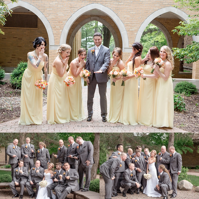 Quad City Botanical Center Wedding + Hotel Blackhawk Wedding Wesner
