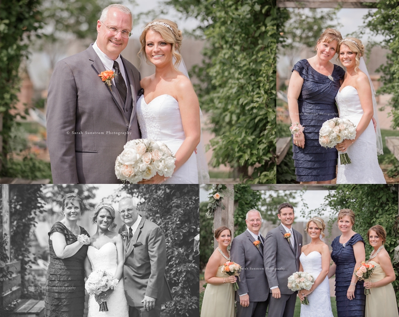 Quad City Botanical Center Wedding + Hotel Blackhawk Wedding Wesner