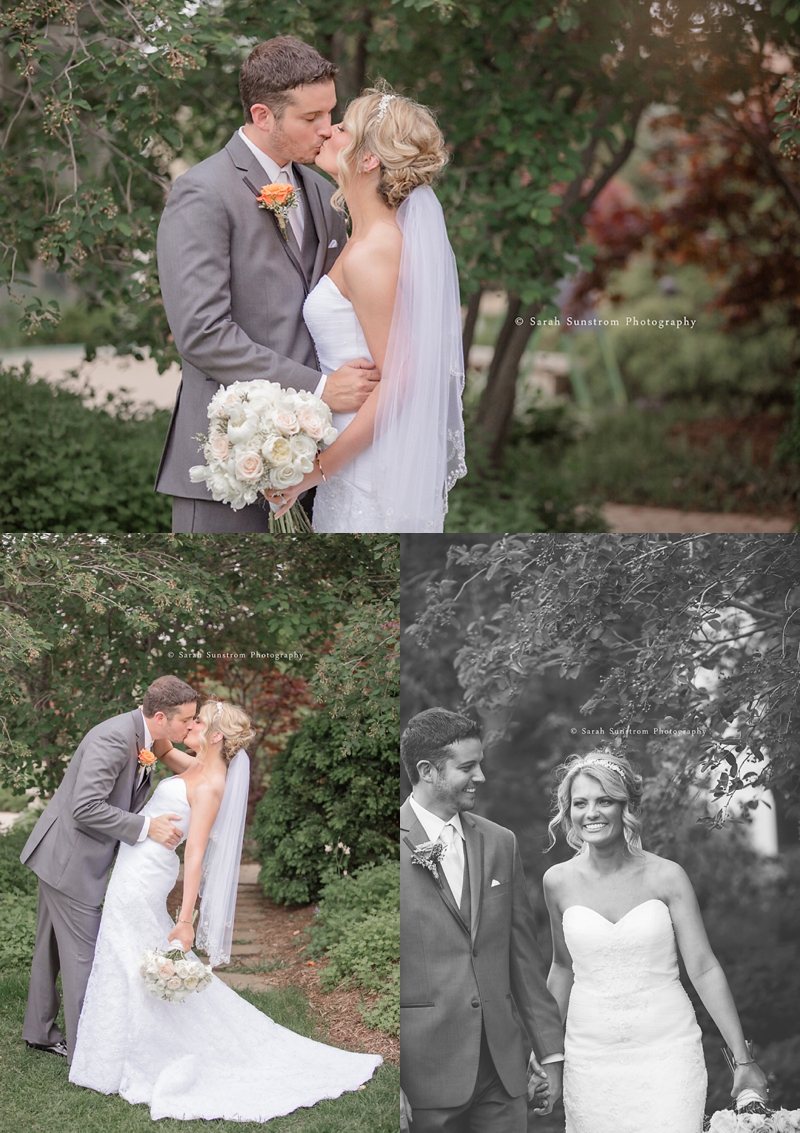 Quad City Botanical Center Wedding + Hotel Blackhawk Wedding Wesner