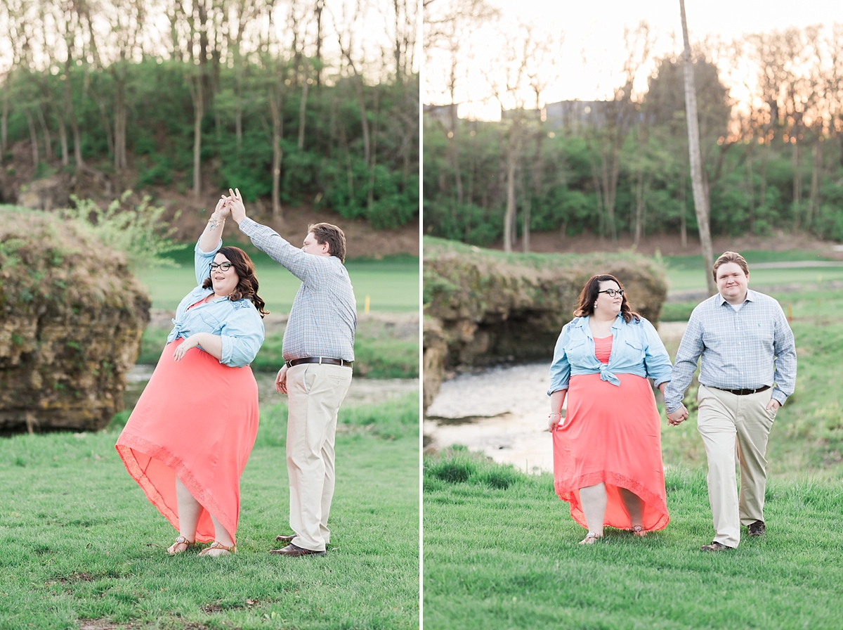 Davenport Country Club Wedding Quad Cities Wedding Photographer Sarah Sunstrom Photography January Wedding Spring Engagement Session 20