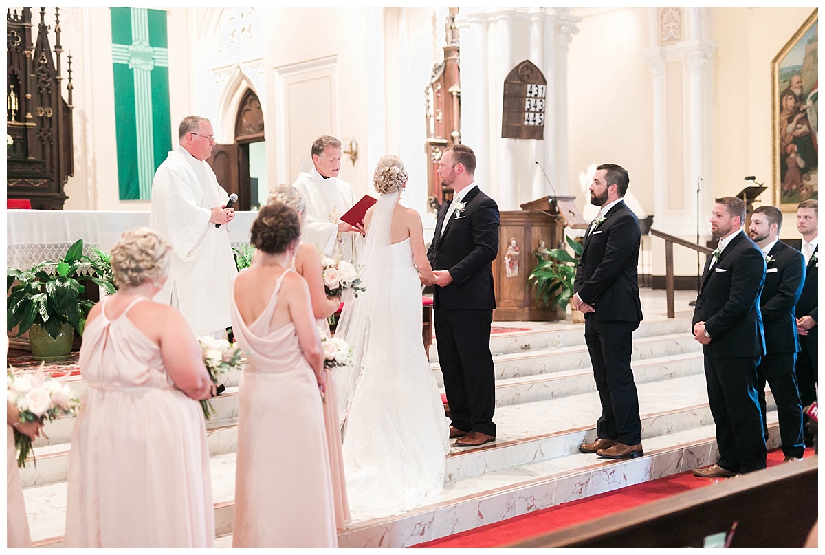 St. Ambrose University Wedding | Blush Wedding | Quad Cities Wedding Photographer | Sarah Sunstrom Photography 05.jpg