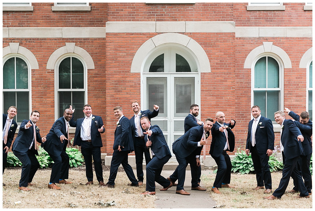 St. Ambrose University Wedding | Blush Wedding | Quad Cities Wedding Photographer | Sarah Sunstrom Photography 17.jpg
