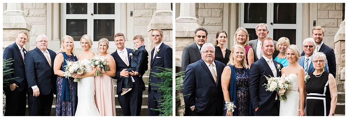 St. Ambrose University Wedding | Blush Wedding | Quad Cities Wedding Photographer | Sarah Sunstrom Photography 54.jpg