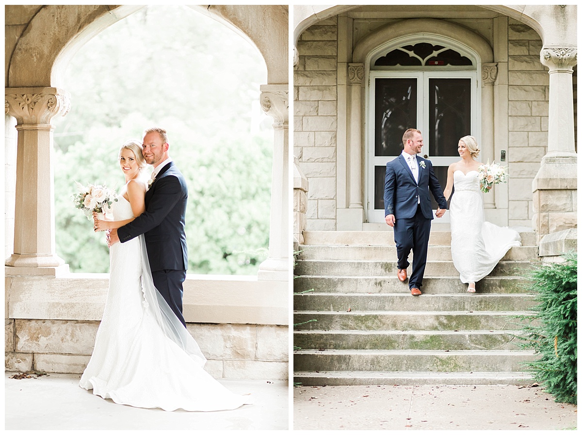 St. Ambrose University Wedding | Blush Wedding | Quad Cities Wedding Photographer | Sarah Sunstrom Photography 59.jpg