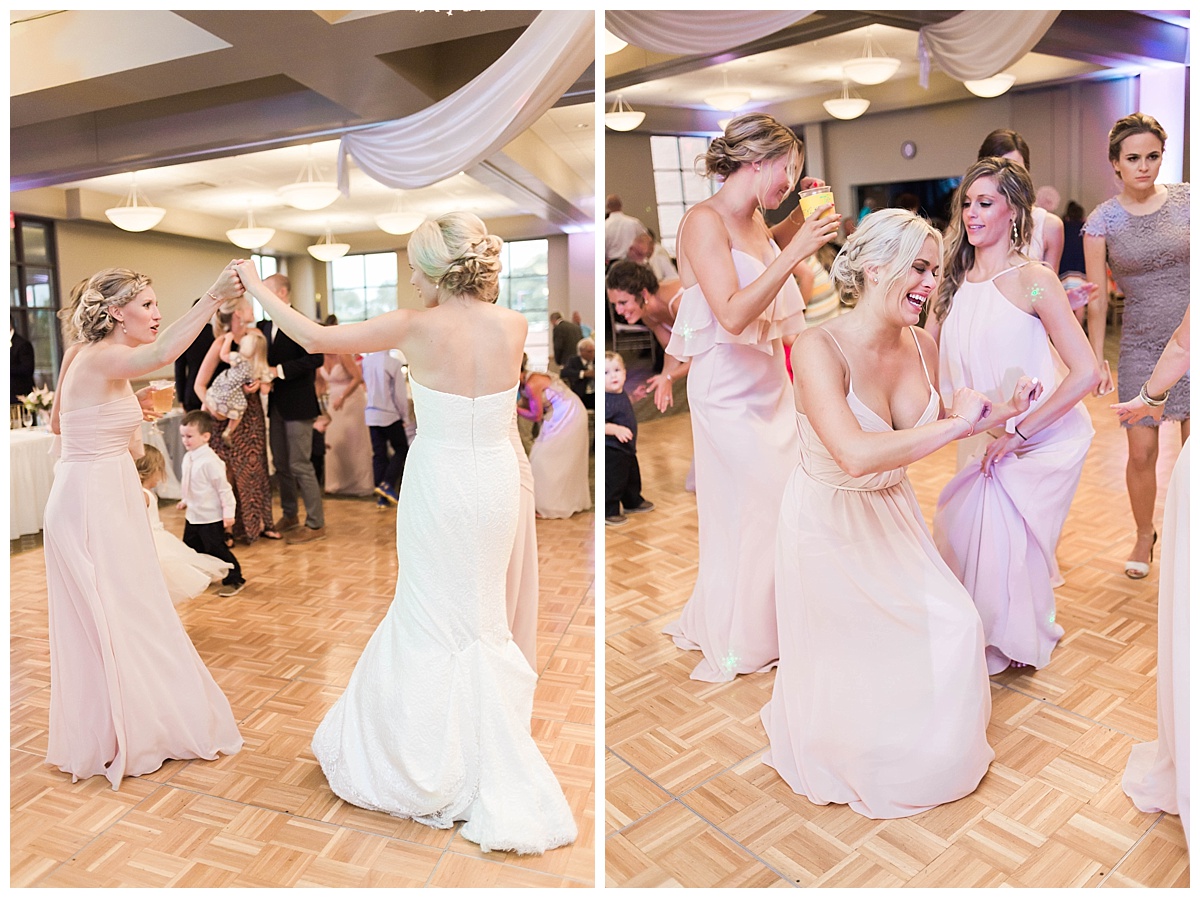 St. Ambrose University Wedding | Blush Wedding | Quad Cities Wedding Photographer | Sarah Sunstrom Photography 83.jpg