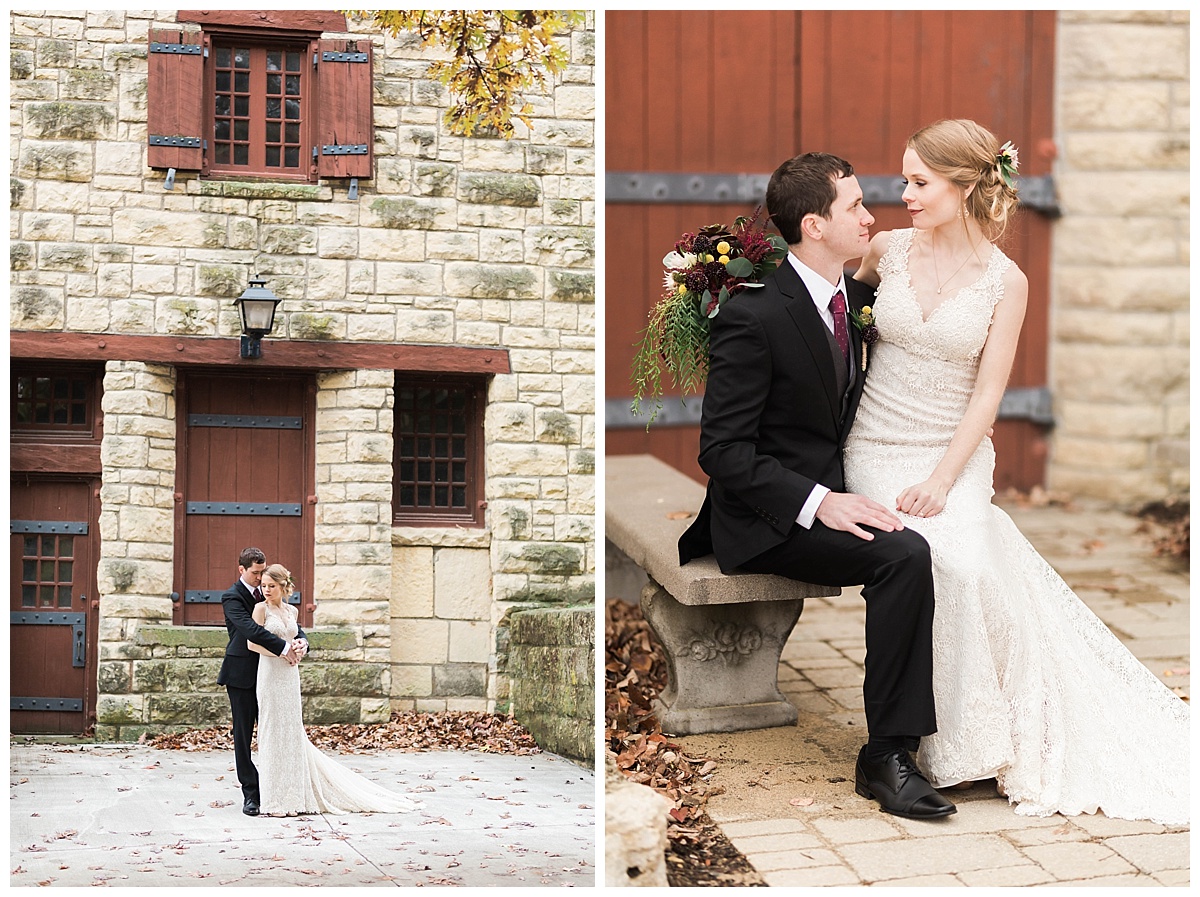 Watch Tower Lodge Black Hawk State Park Wedding | Fall Wedding in the Quad Cities | Sarah Sunstrom Photography_0036.jpg