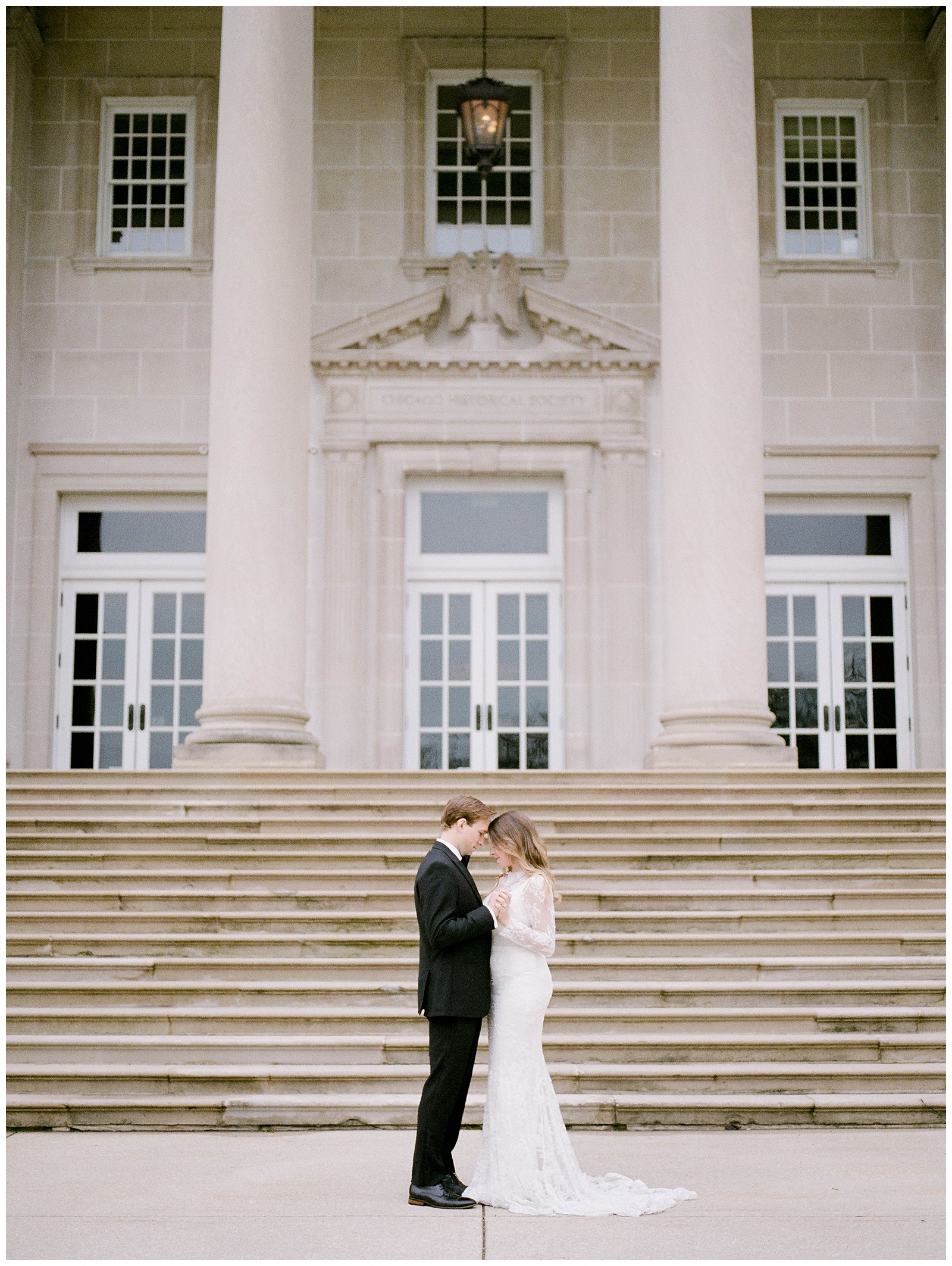 Film Wedding at Chicago History Museum with Chicago Wedding Photographer Sarah Sunstrom Photography_0036.jpg