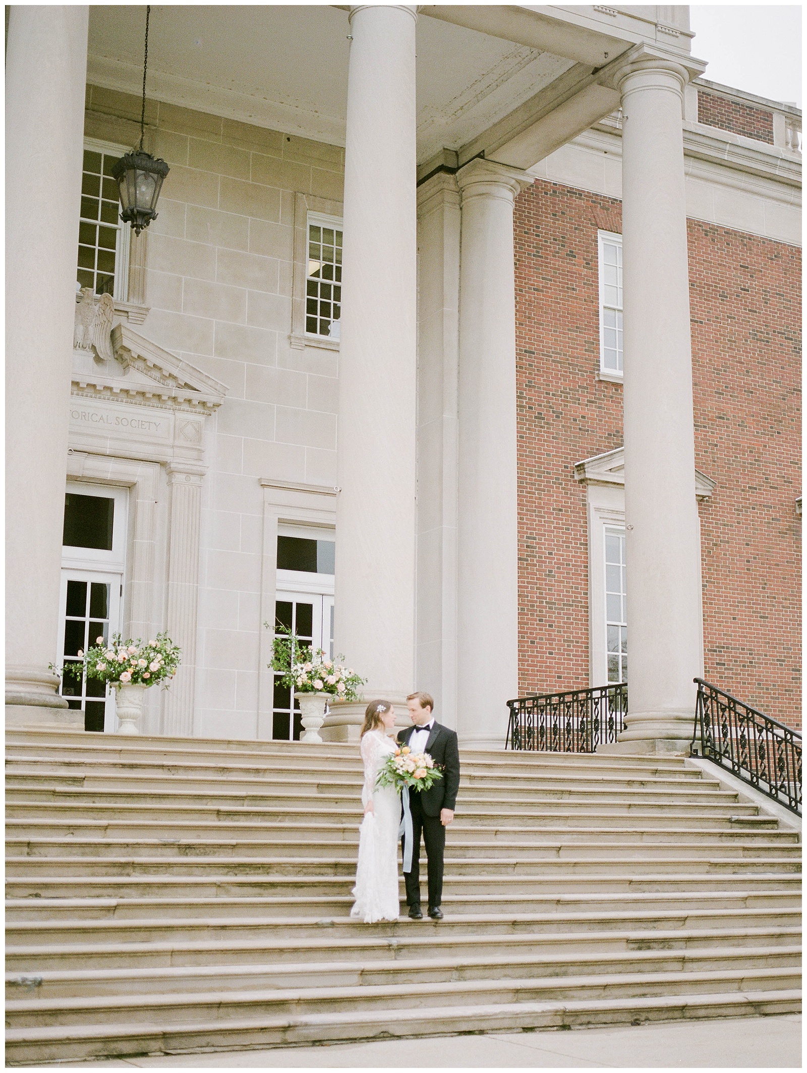 Film Wedding at Chicago History Museum with Chicago Wedding Photographer Sarah Sunstrom Photography_0040.jpg