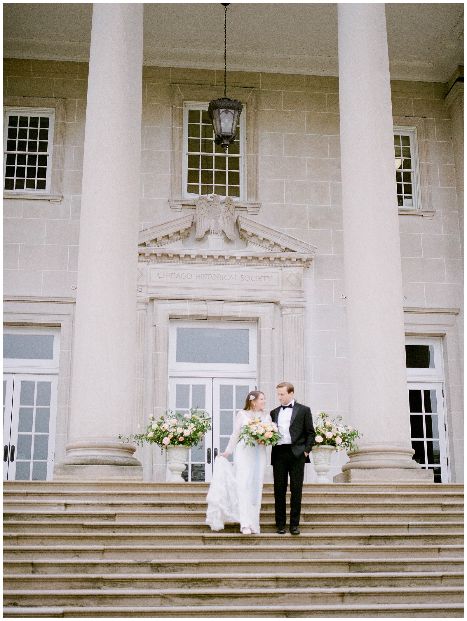 Film Wedding at Chicago History Museum with Chicago Wedding Photographer Sarah Sunstrom Photography_0052.jpg