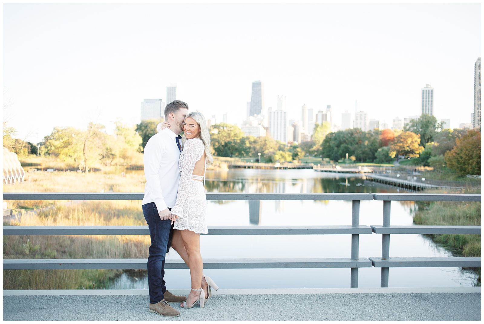 Lincoln Park Chicago Engagement Photos with Chicago Wedding Photographer Sarah Sunstrom Photography_0022