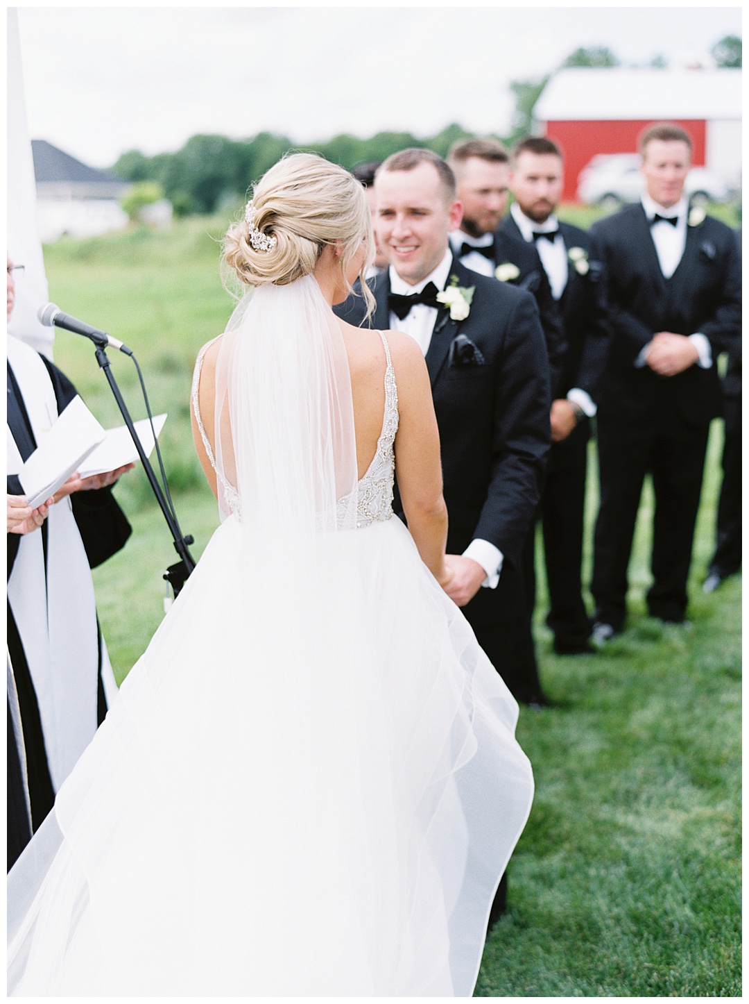 Hayley Paige Lush Backyard Wedding on Film Featured on Magnolia Rouge with Sarah Sunstrom Photography