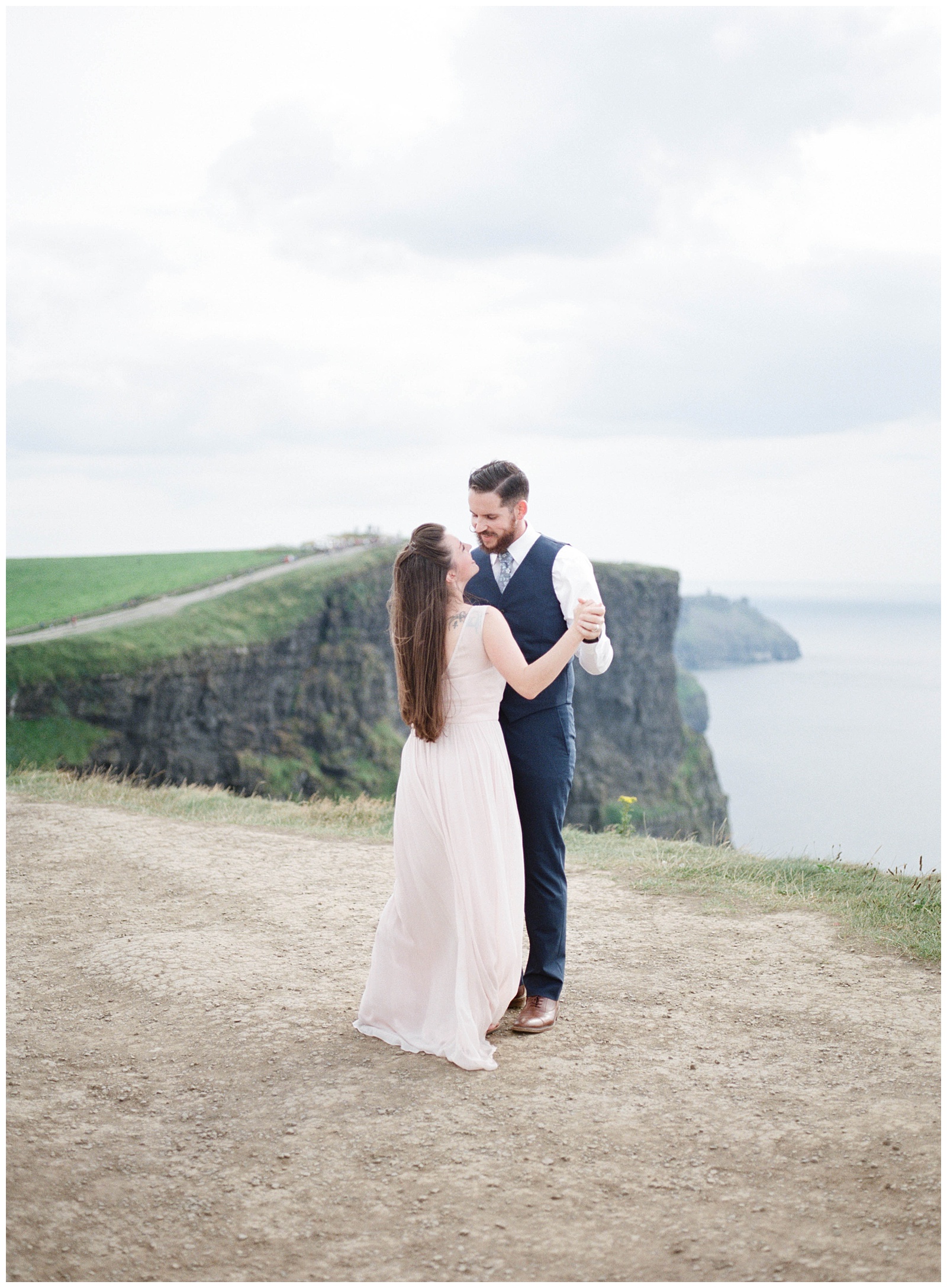 Luxury Destination Wedding Photographer Cliffs of Moher Anniversary Session on Film with Sarah Sunstrom Photography_0004.jpg