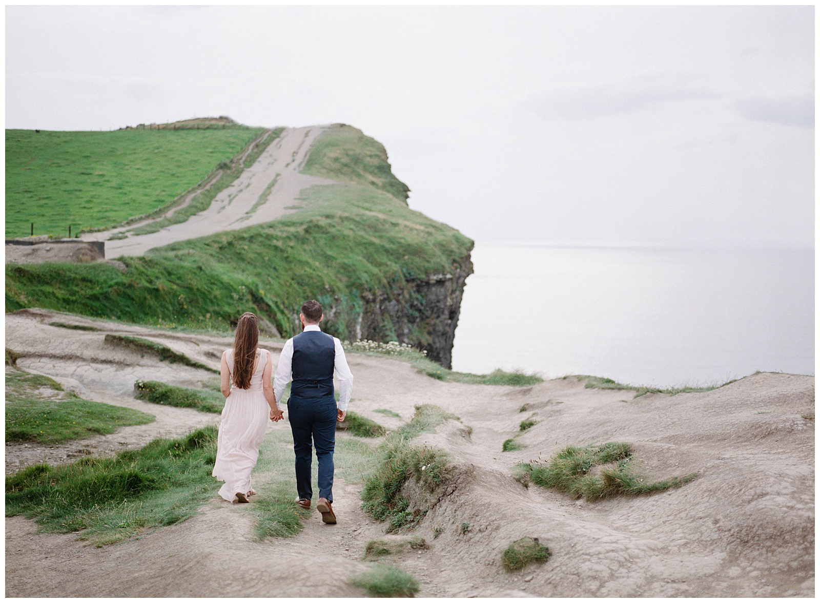 Luxury Destination Wedding Photographer Cliffs of Moher Anniversary Session on Film with Sarah Sunstrom Photography_0022.jpg